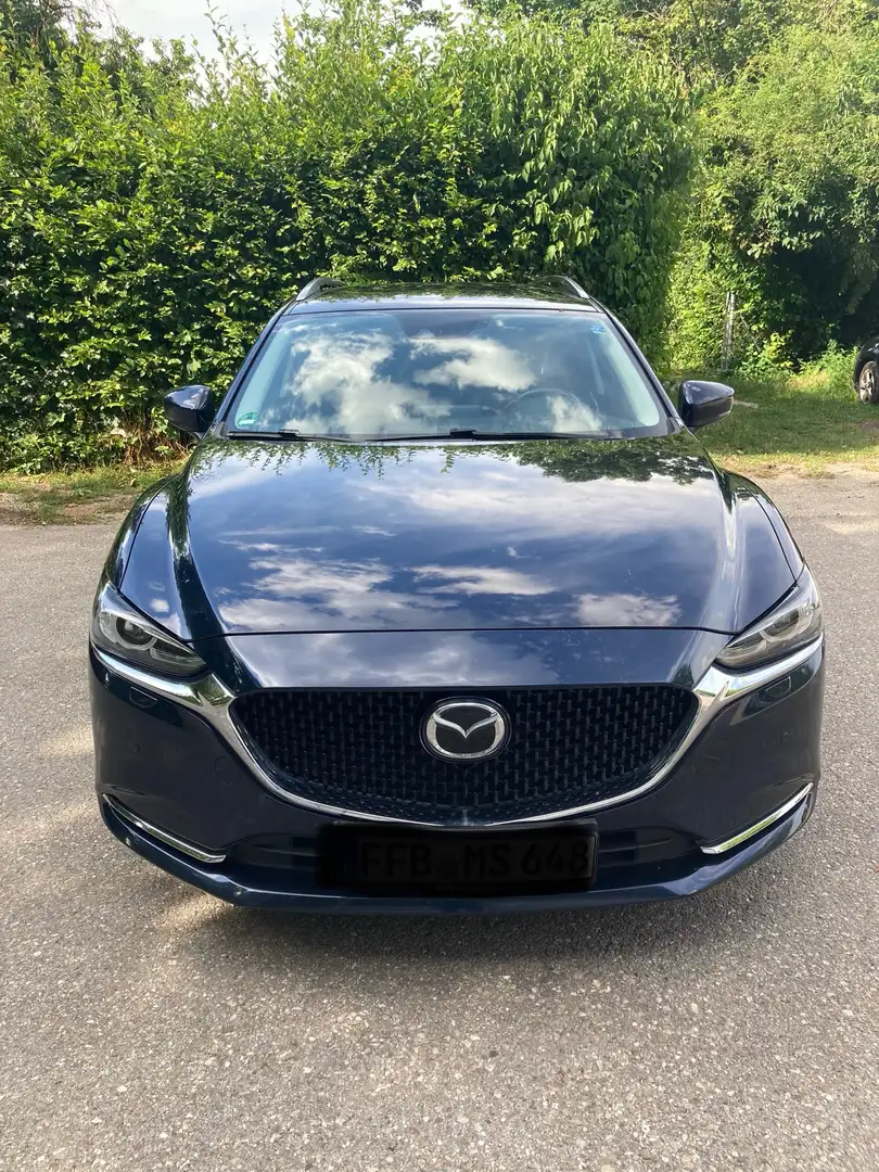 Mazda 6 Exclusive-Line Blau - 1