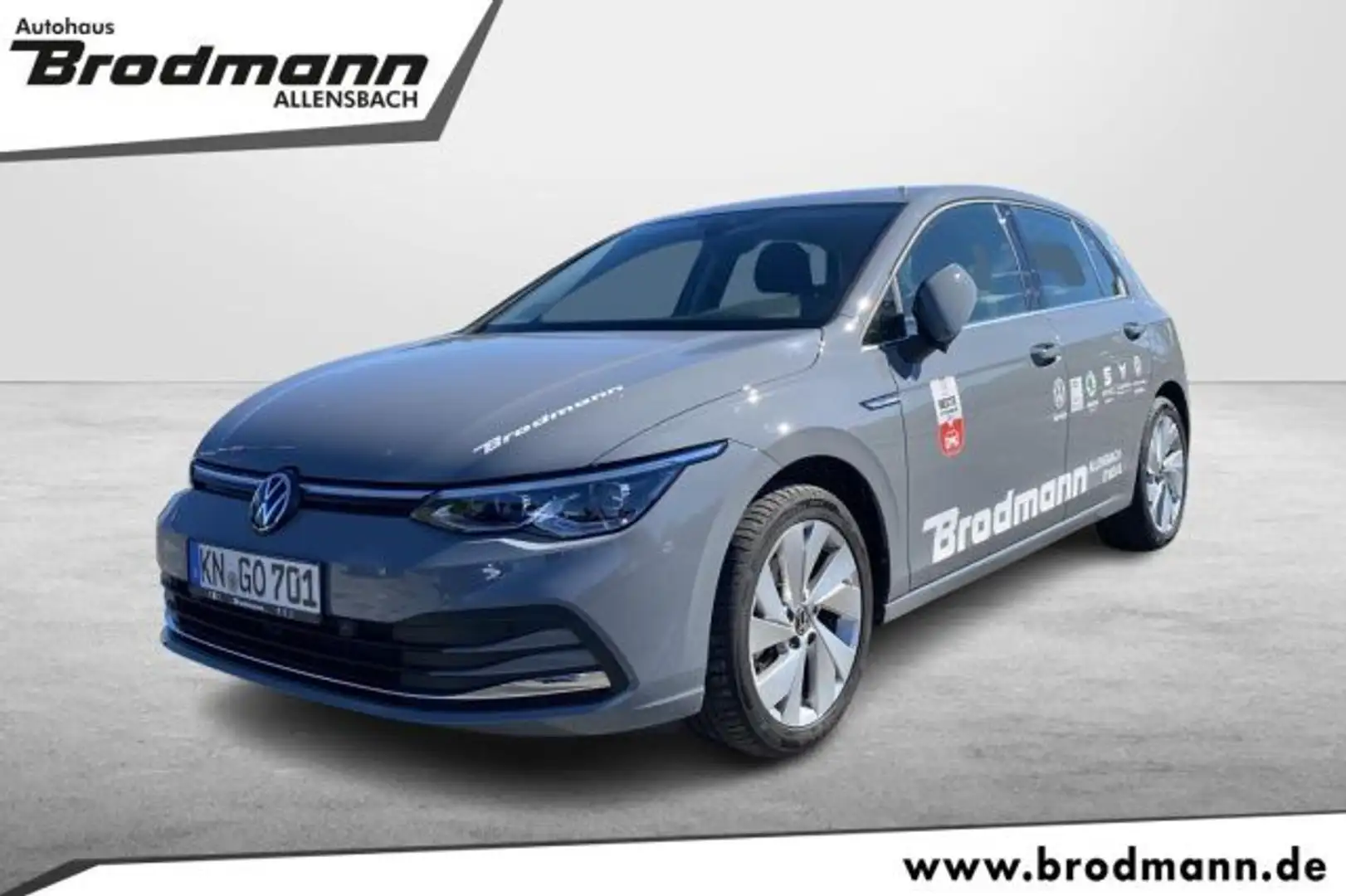 Volkswagen Golf VIII 1.5 eTSI Style DSG Navi-ACC-RFK-LED-eSit Grau - 1