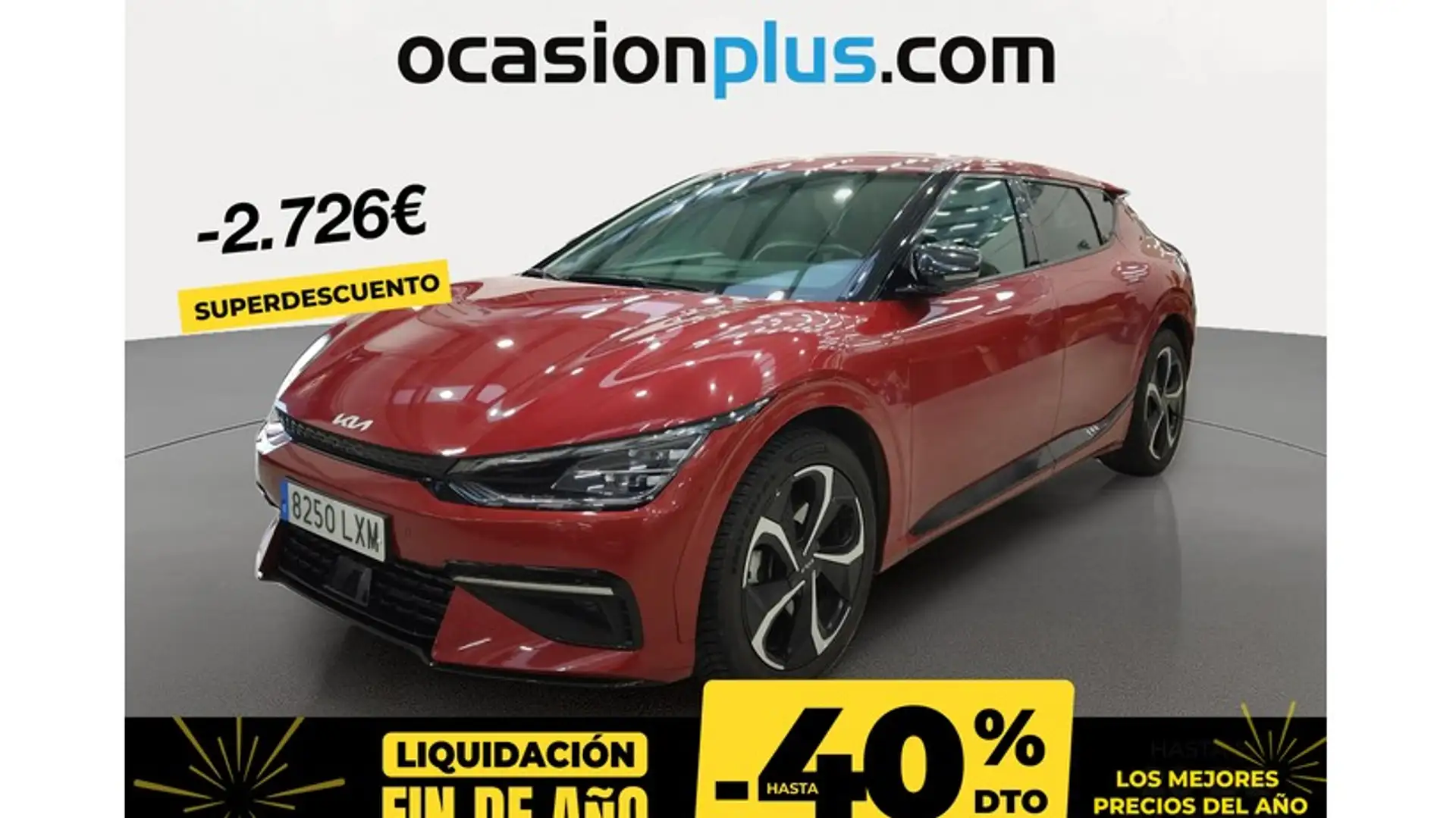 Kia EV6 Long Range GT-Line RWD 168kW Rouge - 1