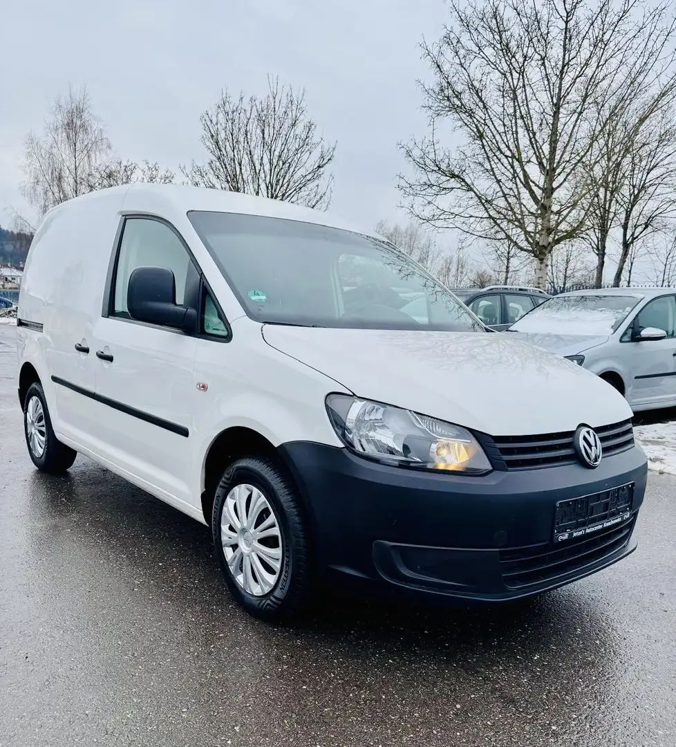 Volkswagen Caddy Kasten Economy, KD Neu, TÜV 02/2027, 8fach Weiß - 1