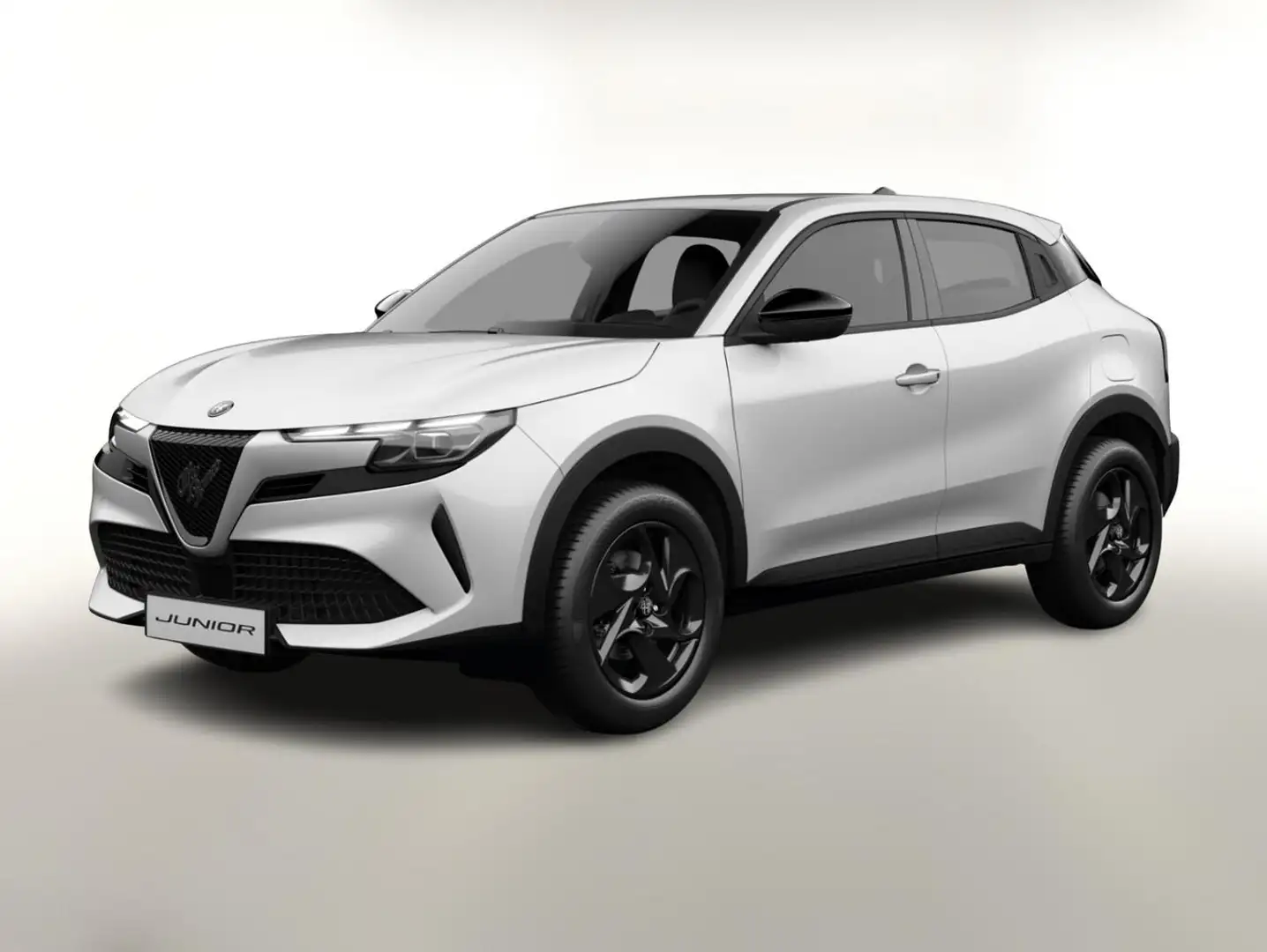 Alfa Romeo Junior Ibrida LED 17"LM Klimaaut Temp CarPla PDC 100 k... Weiß - 1