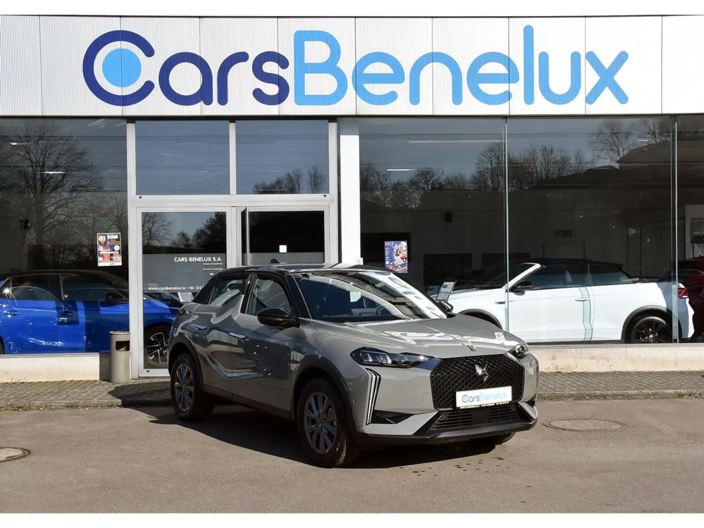DS Automobiles DS 3 1.2 PureTech CUIR SG CHFF LANE SIDE CAM NEUVE Gris - 1
