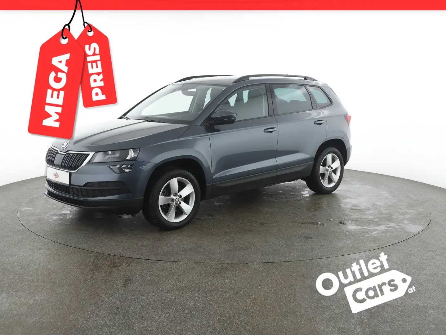 Skoda Karoq 2.0 TDI Ambition PDC+Sportsitze+MEGAPREIS Grau - 1