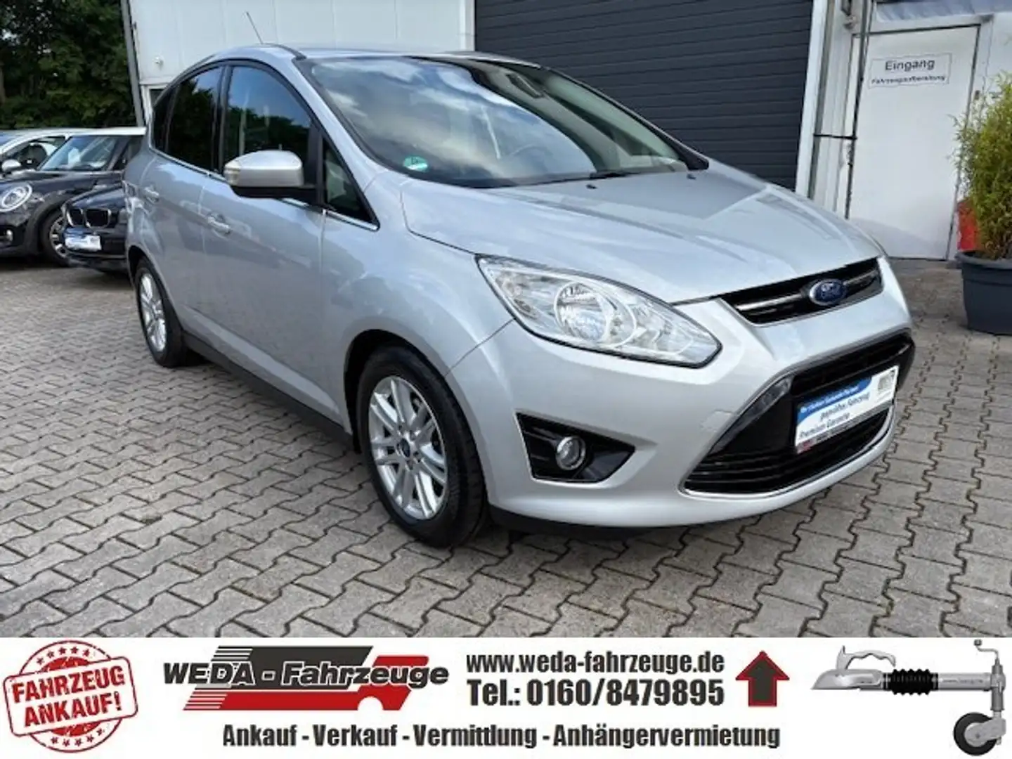 Ford C-Max Titanium - 1. Hand - TÜV/AU NEU Argento - 1