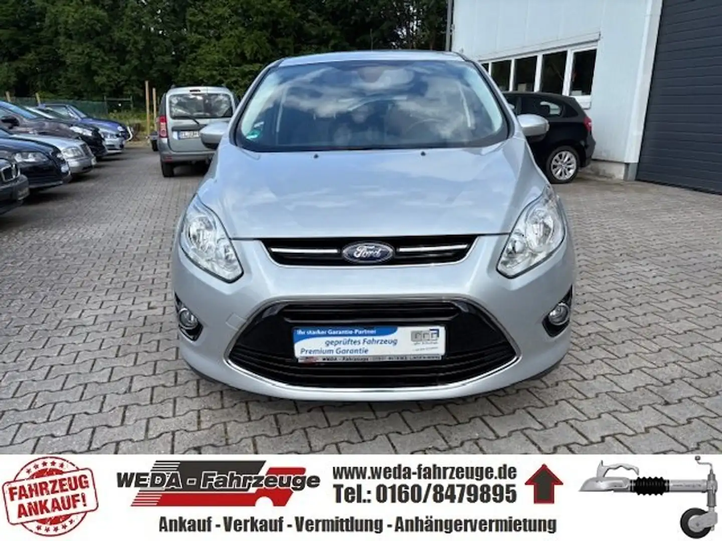 Ford C-Max Titanium - 1. Hand - TÜV/AU NEU Argento - 2
