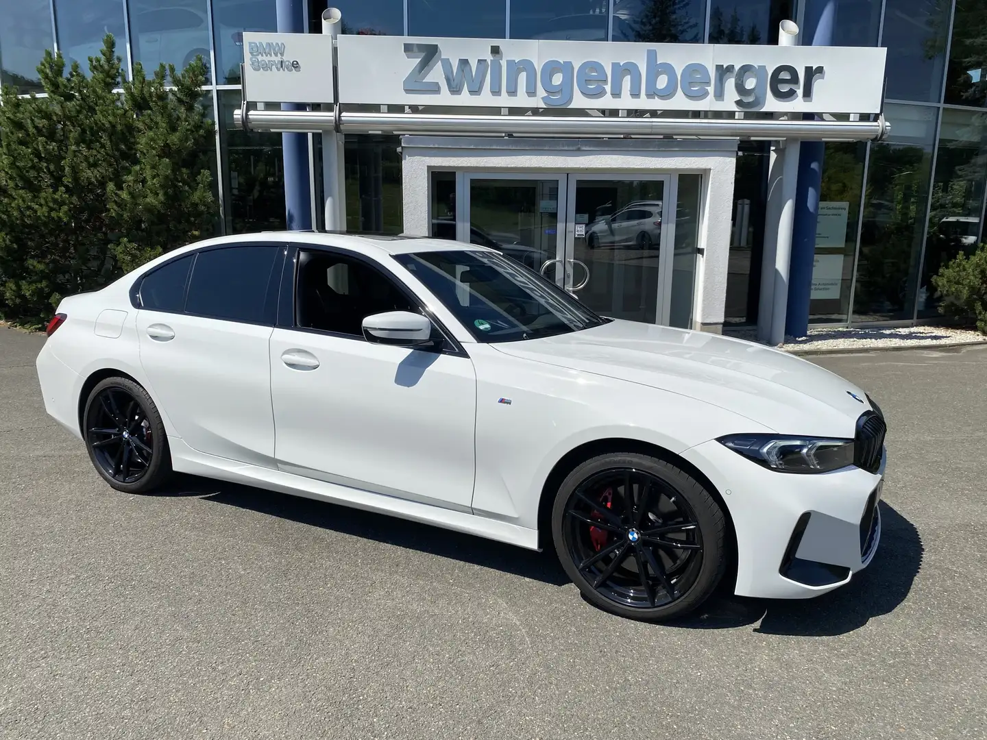 BMW 330 i  M Sportpaket  Vollausstattung Blanc - 1