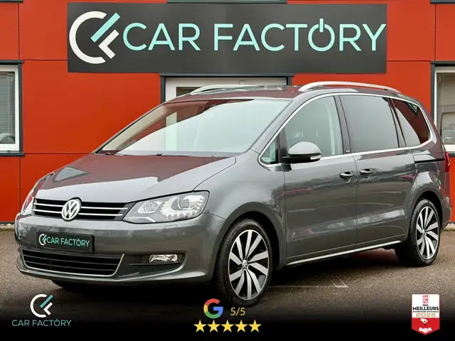 Volkswagen Sharan 2.0 TDI DSG 7pl Allstar 1ère Main Caméra Régul ACC Chauffage Aux Bi-xéno