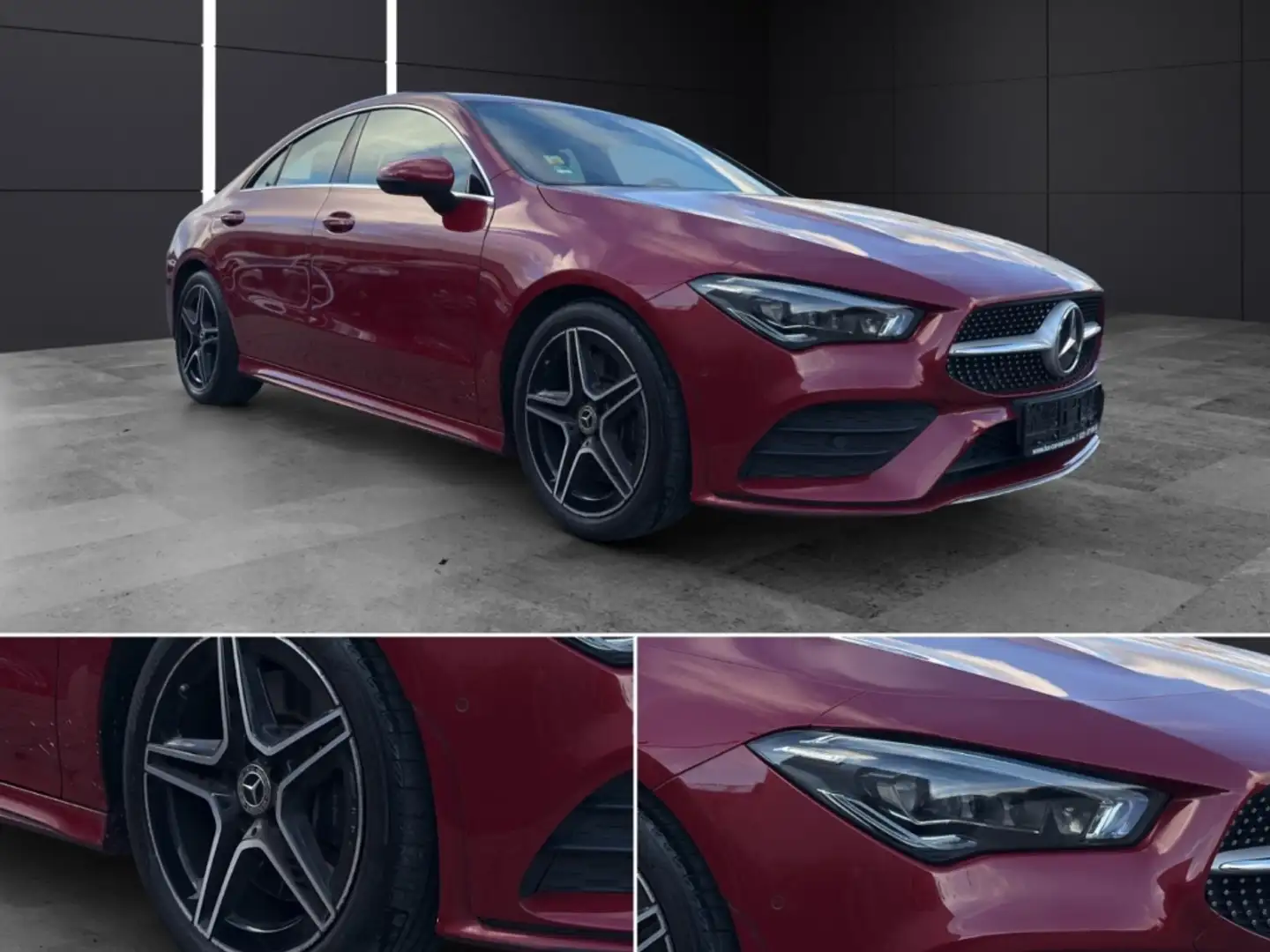 Mercedes-Benz CLA 250 AMG LINE 4Matic Multibeam Navi Leder Memory Rouge - 1