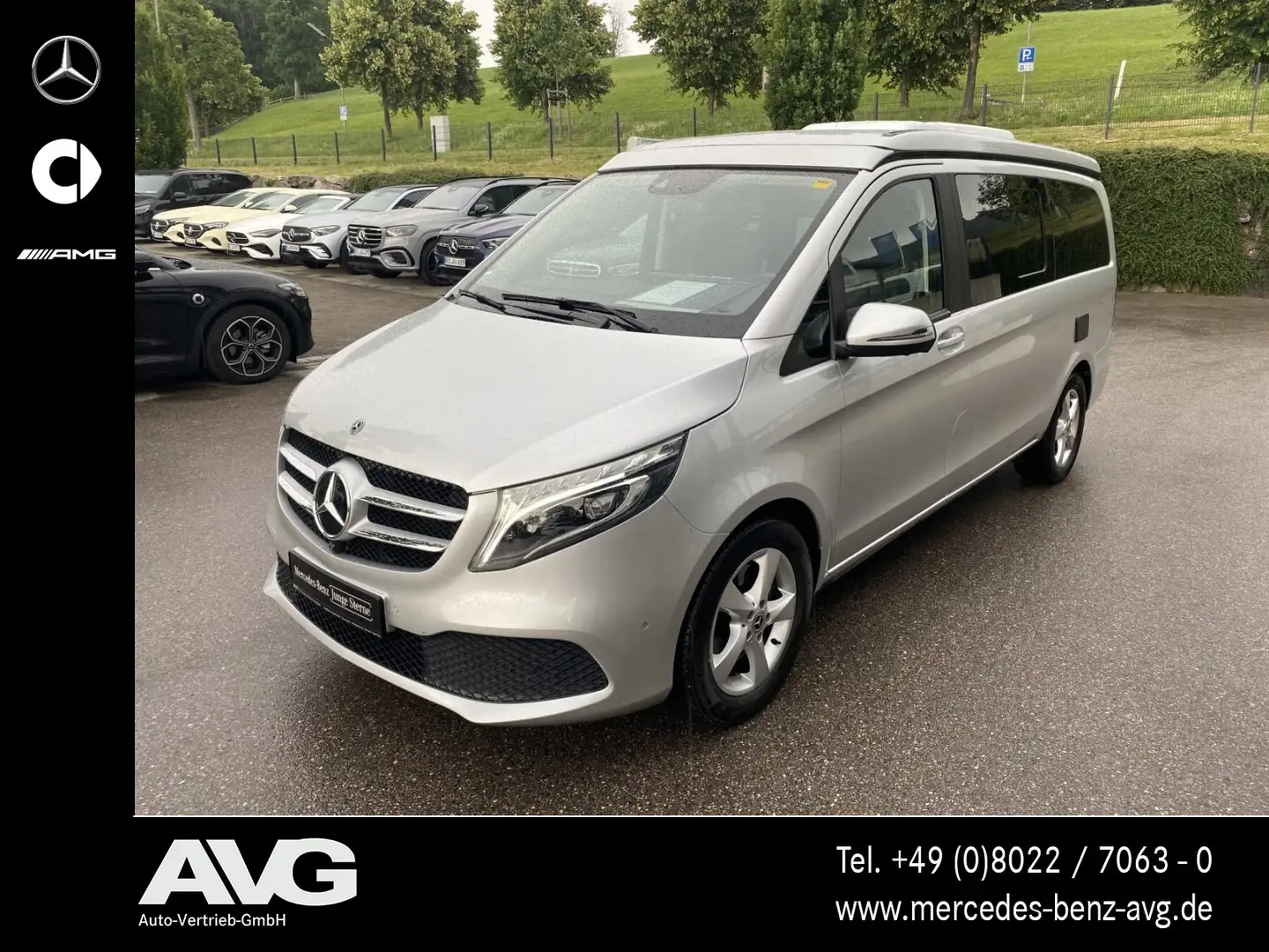 Mercedes-Benz Marco Polo Marco Polo 300 d EDITION ILS|MBUX|AHK|Distronic Argent - 1
