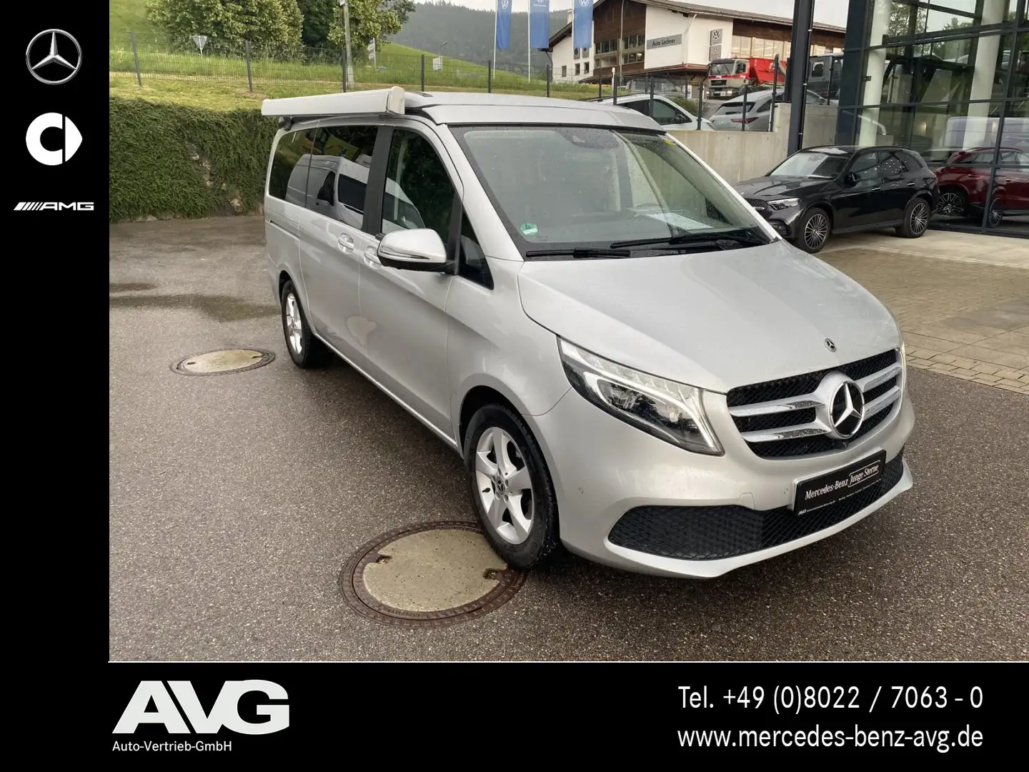 Mercedes-Benz Marco Polo Marco Polo 300 d EDITION ILS|MBUX|AHK|Distronic Argent - 2