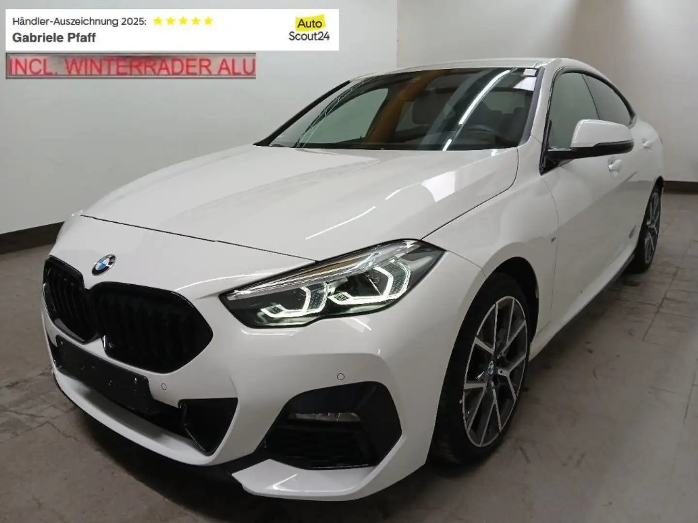 BMW 218 i Gran Coupe M Sport*LCProf*LH*DAB*LED*H/K*18Zoll* Bílá - 1
