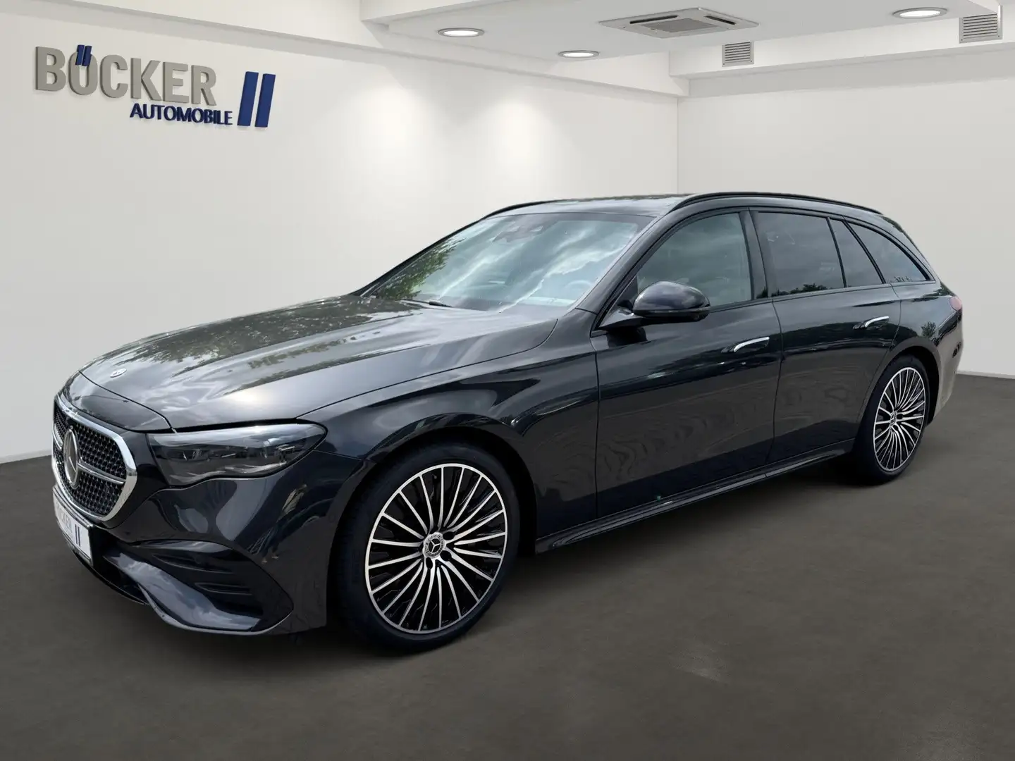 Mercedes-Benz E 220 dT AMG-Line 360° DIGI LIGHT AHK PANO LEDER Grau - 2