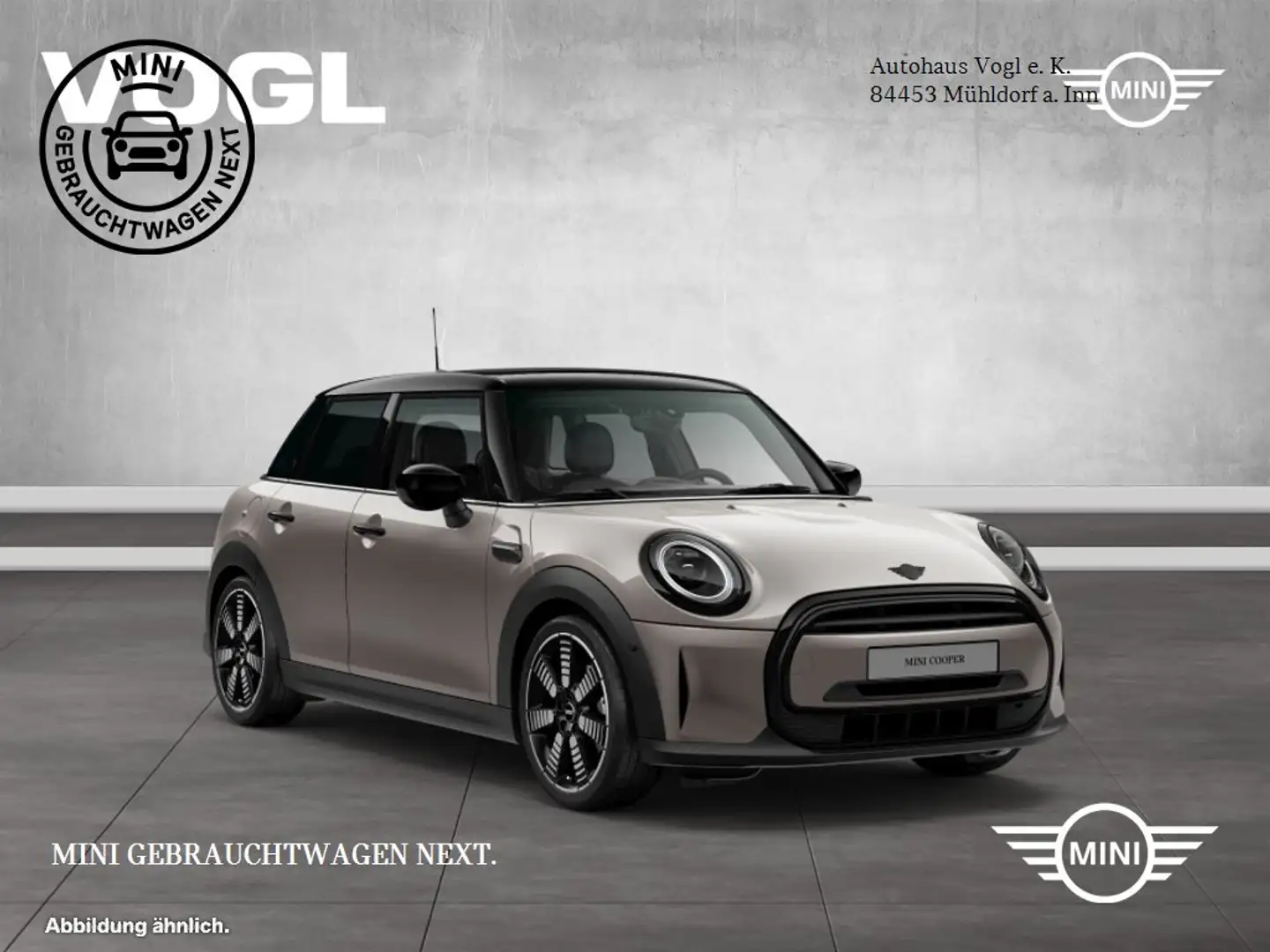 MINI Cooper 5-Türer Rückfahrkamera SHZ LED-Scheinwerfer Grijs - 1