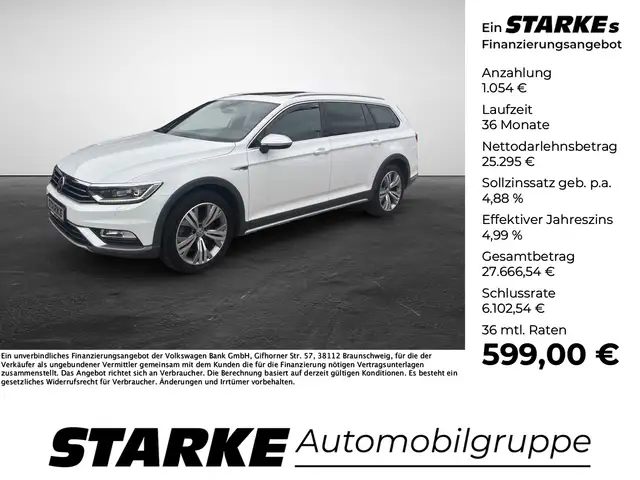 Volkswagen Passat Alltrack 2.0 TDI DSG 4Motion