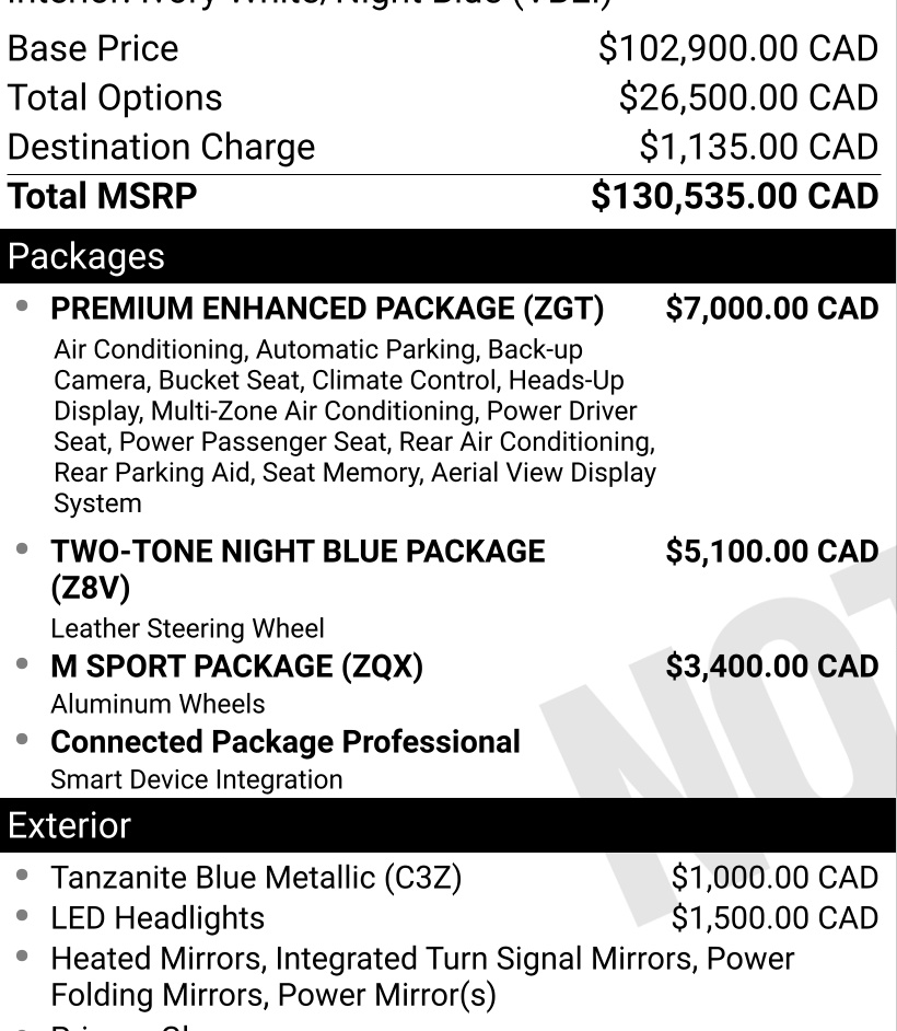 used 2021 BMW X7 car, priced at $61,900