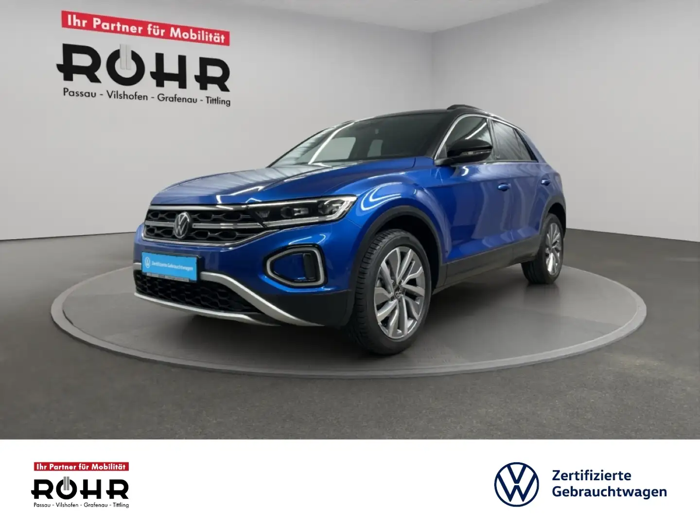 Volkswagen T-Roc MOVE (AHK.Kamera.Navi.ParkAssist) 1.5 TSI DSG Noir - 1