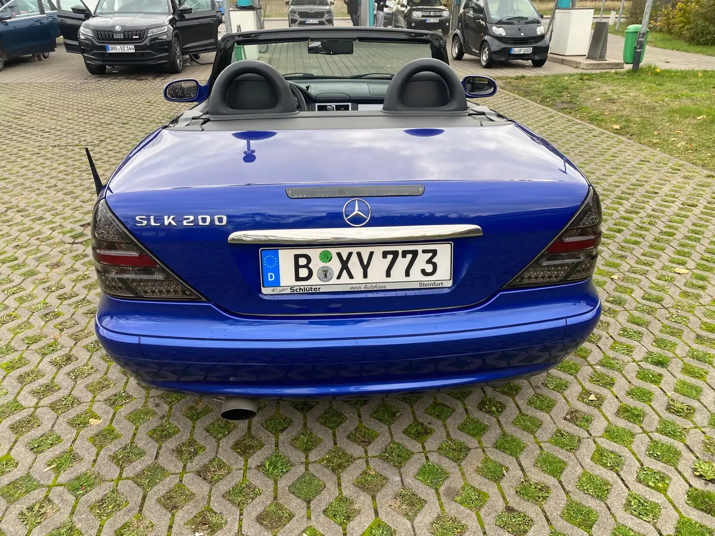 Mercedes-Benz SLK 200 Синій - 2