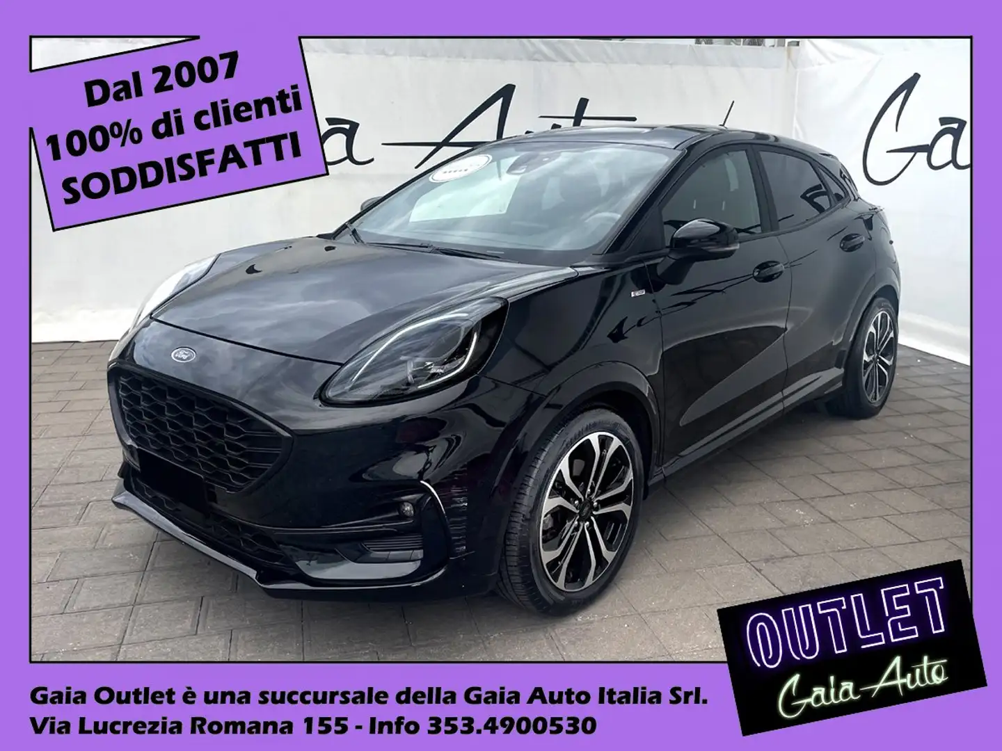 Ford Puma II 1.0 ecoboost h ST-Line X s Noir - 1