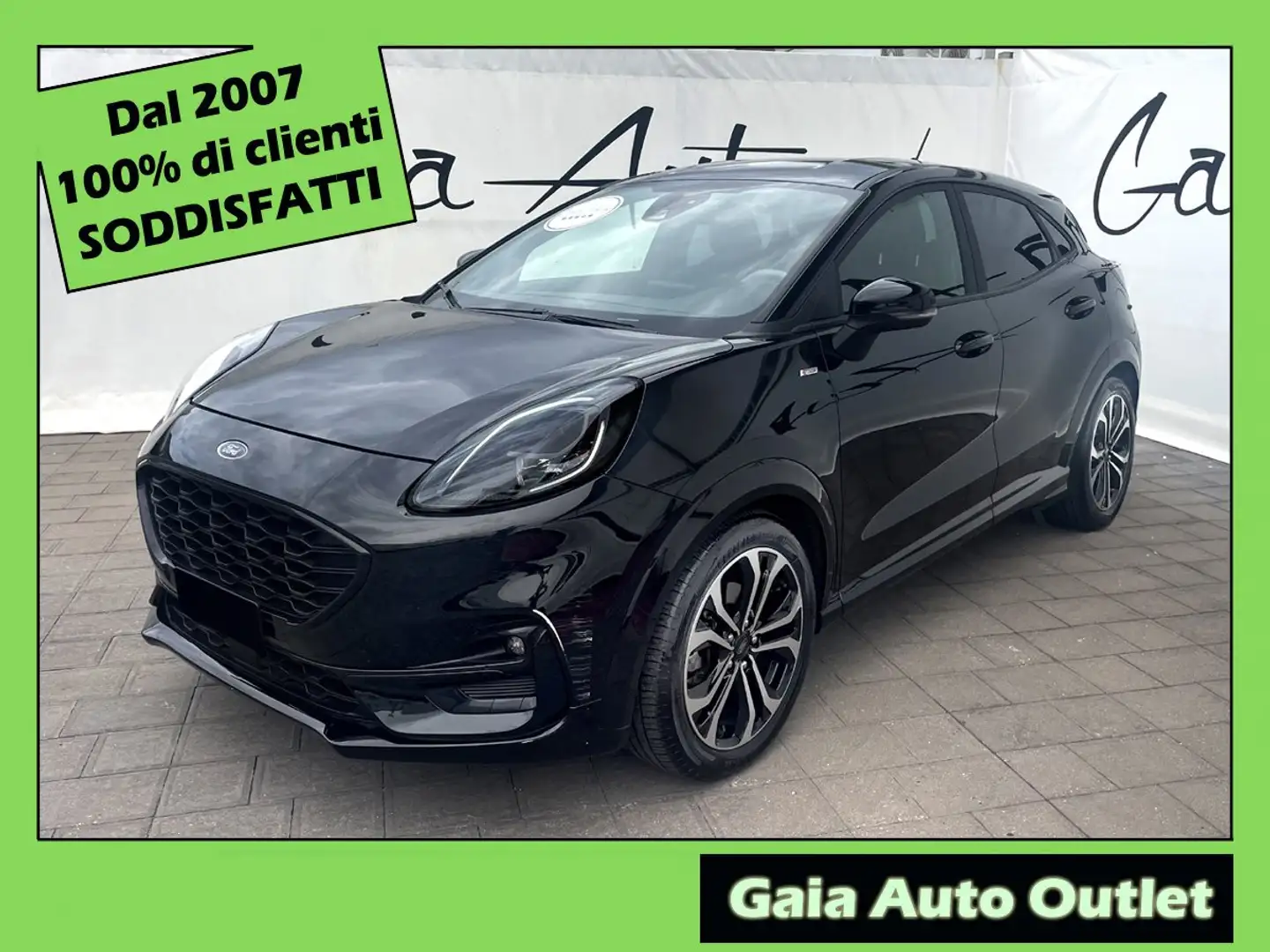 Ford Puma II 1.0 ecoboost h ST-Line X s Schwarz - 1