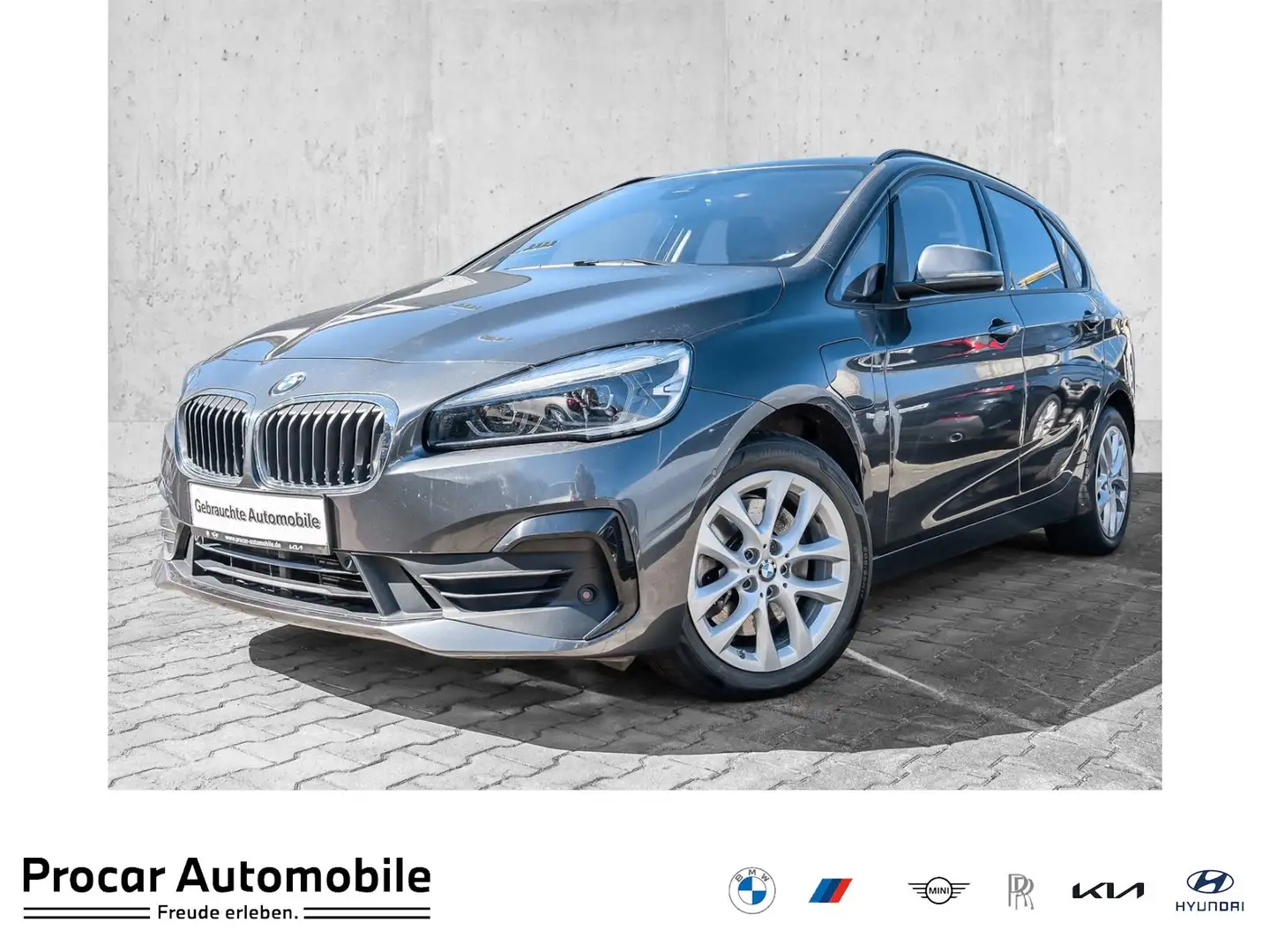 BMW 225 xe Active Tourer NAVI Standh. LED PDC V+H LM Grijs - 1