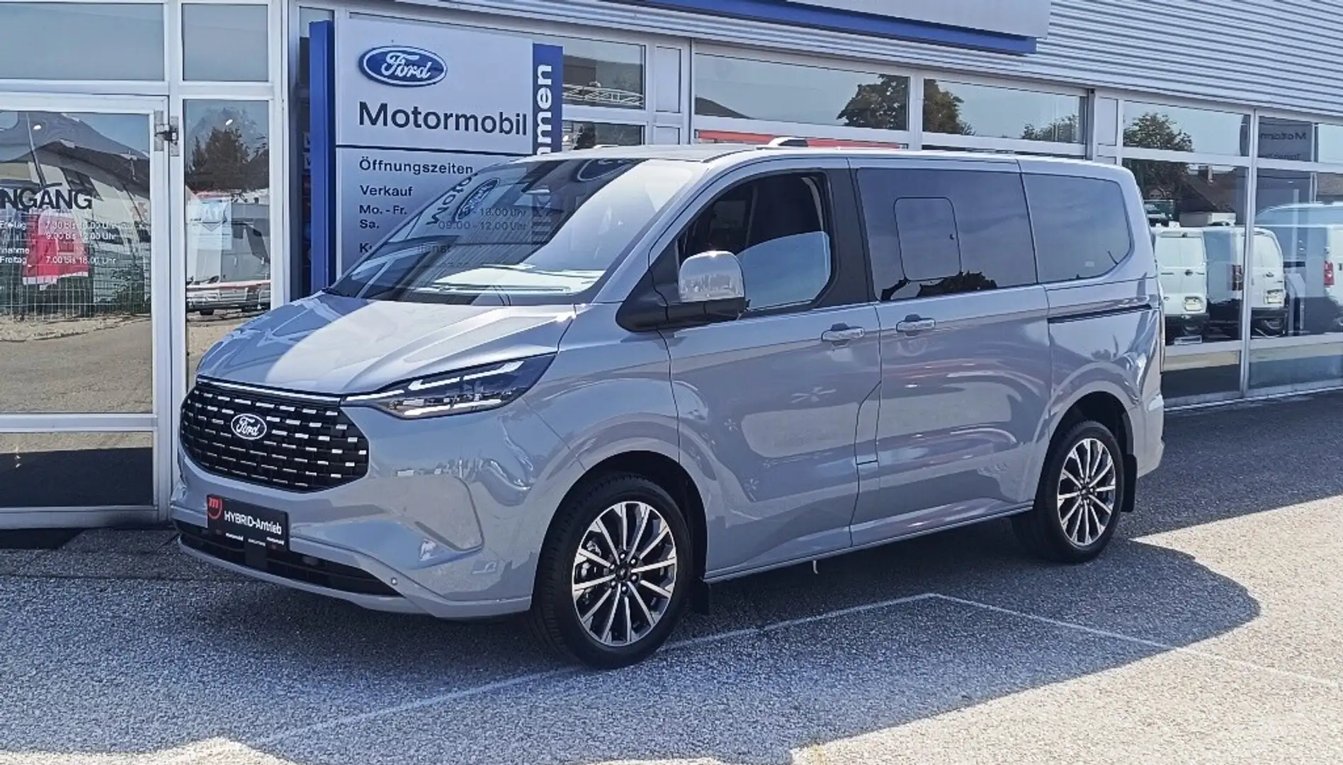 Ford Tourneo Custom Bus 2.5 PHEV 340 L1H1 FWD Titanium X Aut. Grau - 1