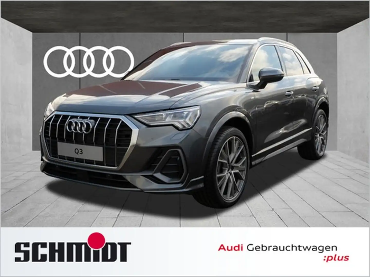 Audi Q3 35 TFSI S line AHK, SONOS, LM20 Grau - 1