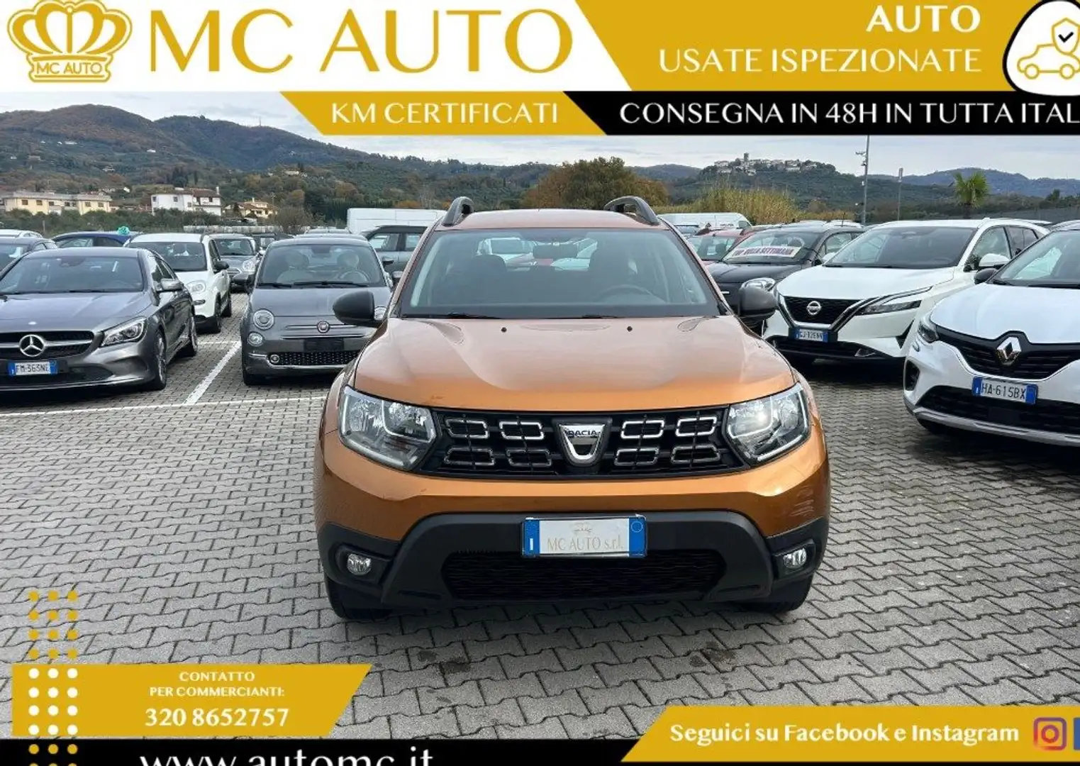 Dacia Duster 1.0 TCe 100 CV ECO-G 4x2 Comfort PROMO CON FINAZIA Orange - 2