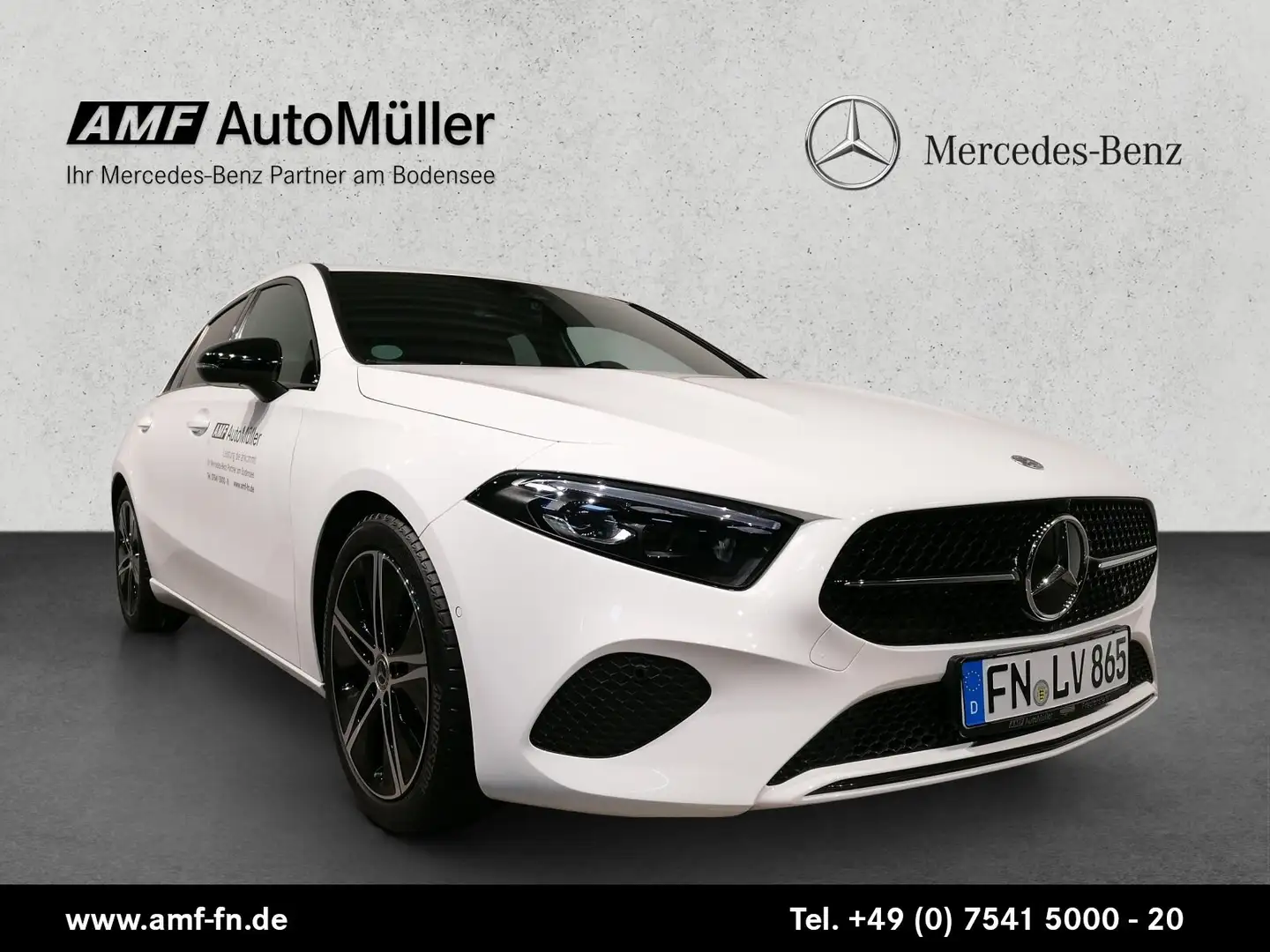 Mercedes-Benz A 200 A 200 d Progressive Advanced +NIGHT+AHK+MB-LED+ Weiß - 1