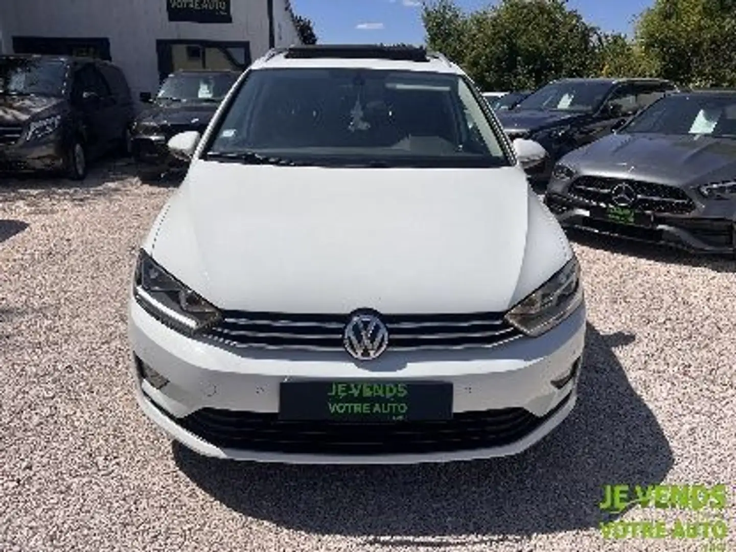 Volkswagen Golf Sportsvan 1.4 TSI 125ch BlueMotion Technology Lounge Weiß - 2