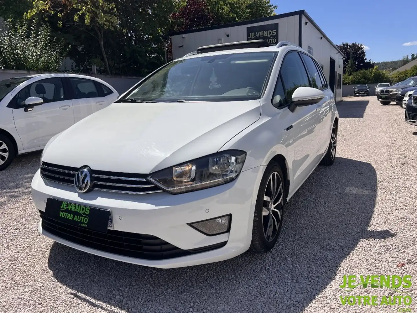 Volkswagen Golf Sportsvan 1.4 TSI 125ch BlueMotion Technology Lounge Blanc - 1