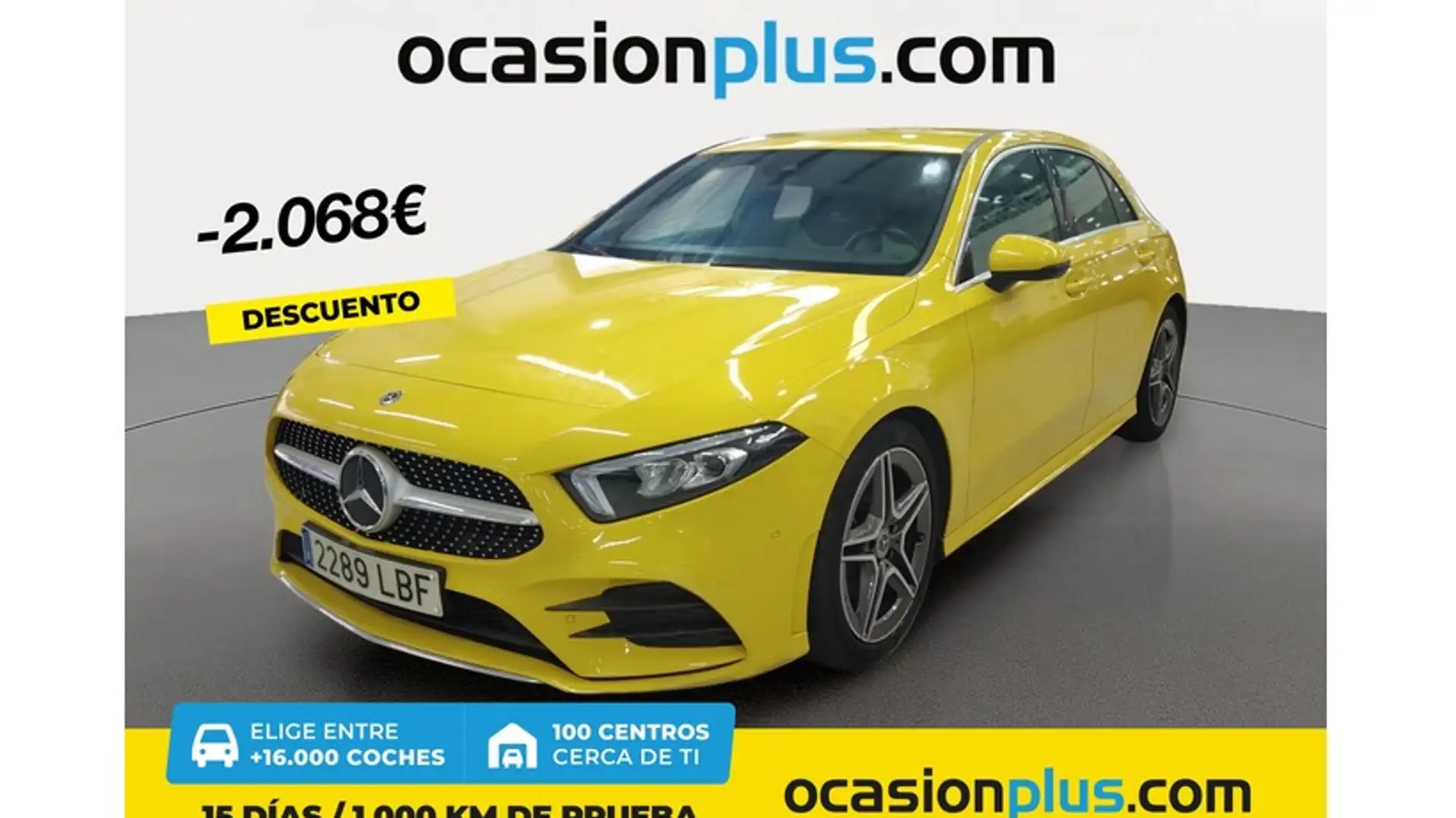 Mercedes-Benz A 180 180d 7G-DCT Amarillo - 1