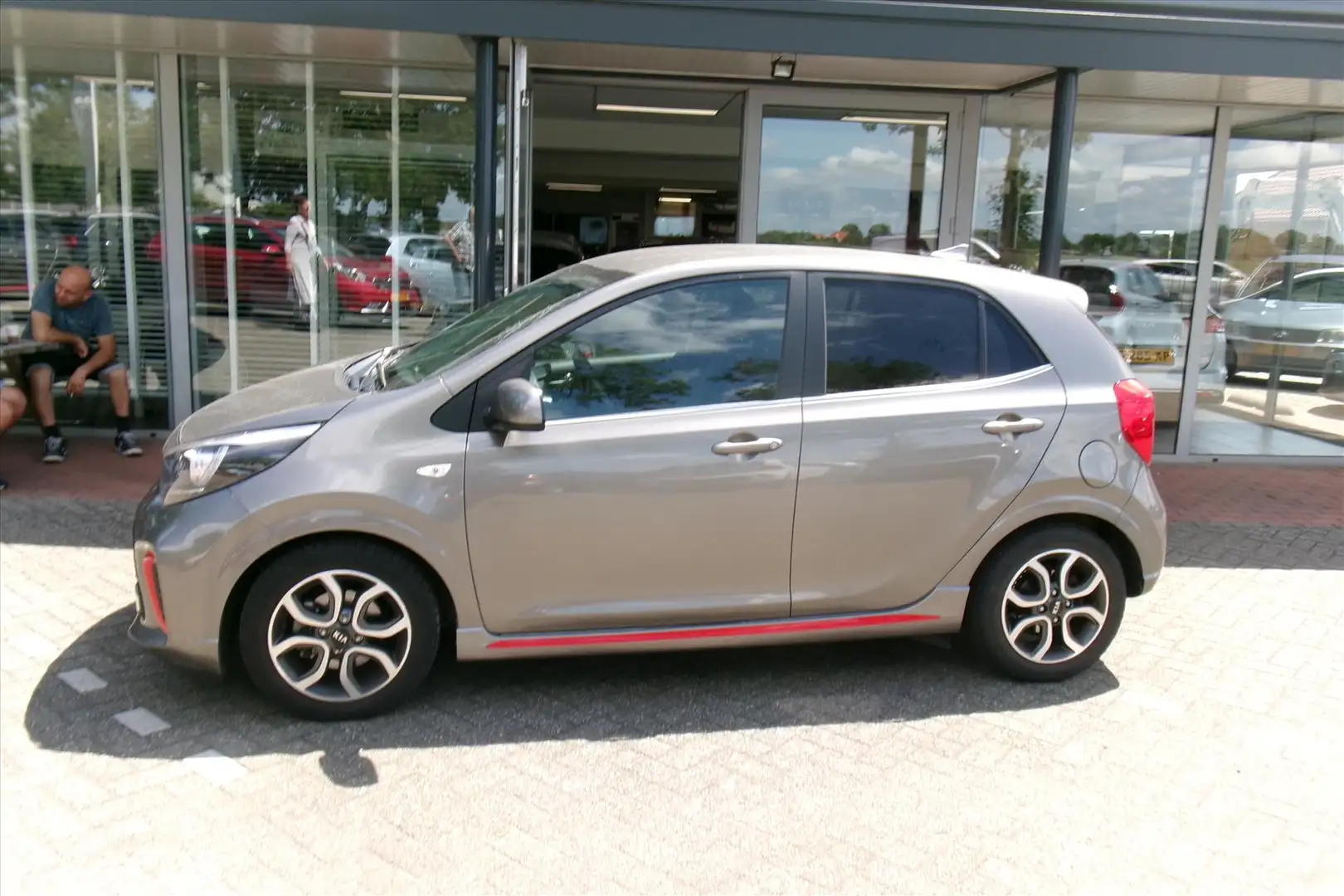Kia Picanto 1.0 MPi GT-Line Edition luxe Navi Cruise 27.000 Or Gris - 2