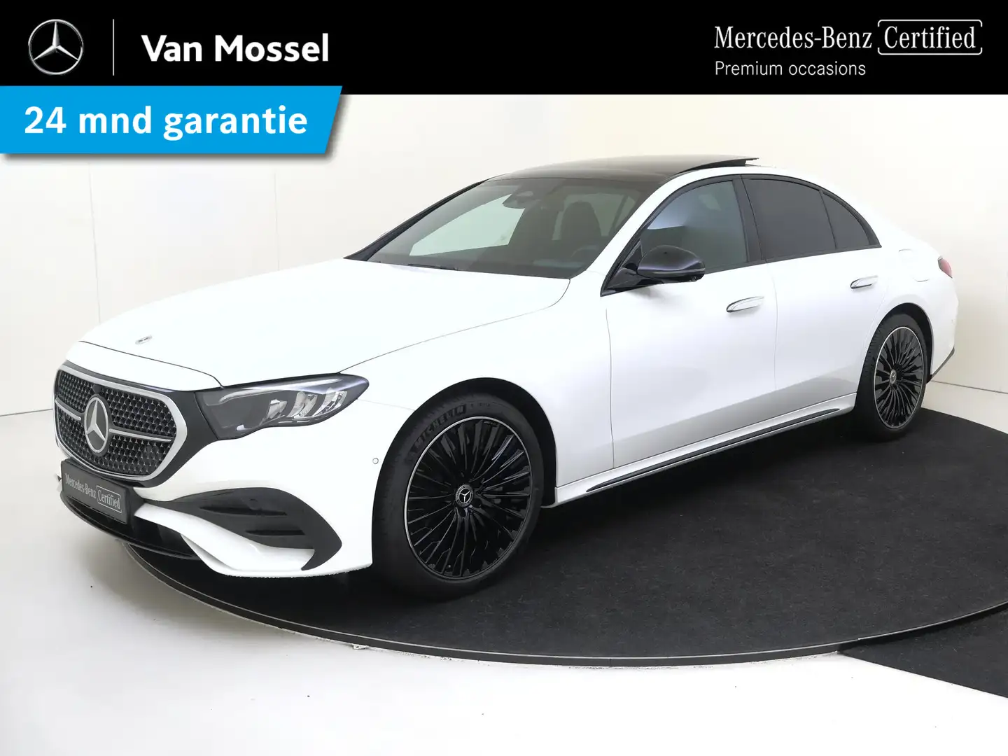 Mercedes-Benz E 300 e AMG Line / Panoramadak/ Night/ Burmester/ 20 inc Wit - 1