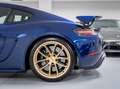 Porsche Cayman 718 4.0 GT4-CARBO-SEDILI GUSCIO-PDLS Bleu - thumbnail 21
