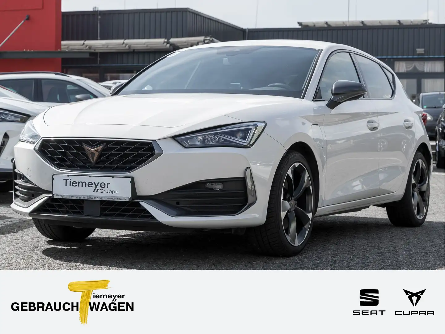 CUPRA Leon 1.4 eHybrid DSG NAVI FULL-LINK SITZHZ VIRTU Weiß - 1