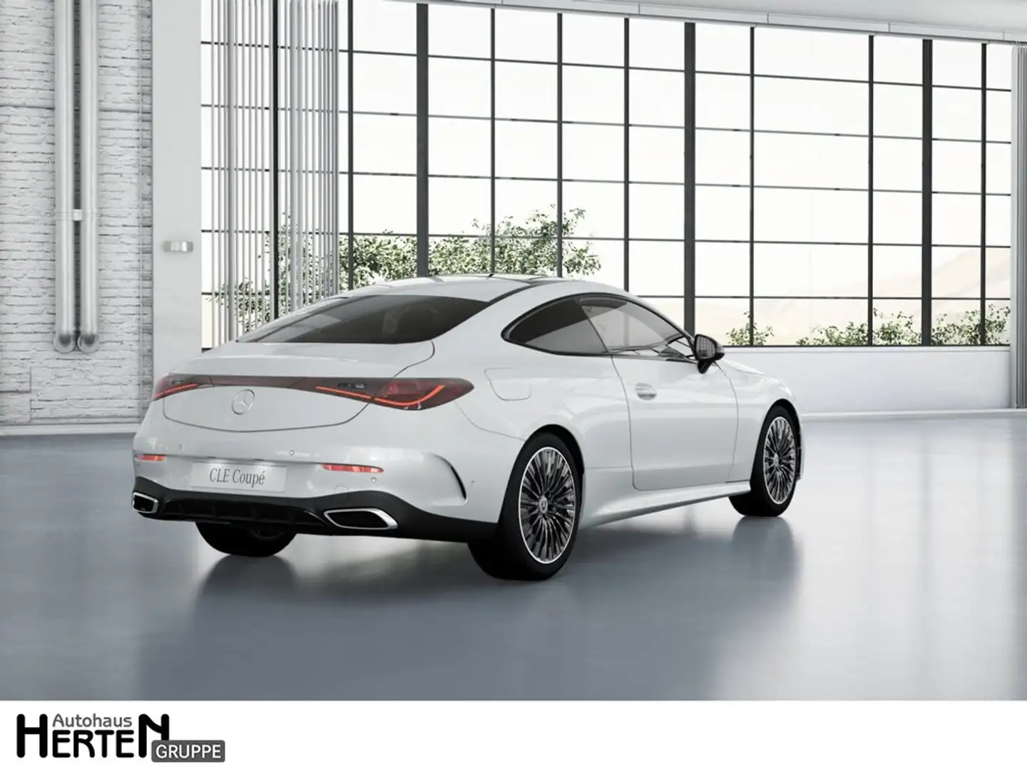 Mercedes-Benz CLE 180 Coupe+AMG-LINE ADV. PLUS+PANORAMA+NIGHT Weiß - 2