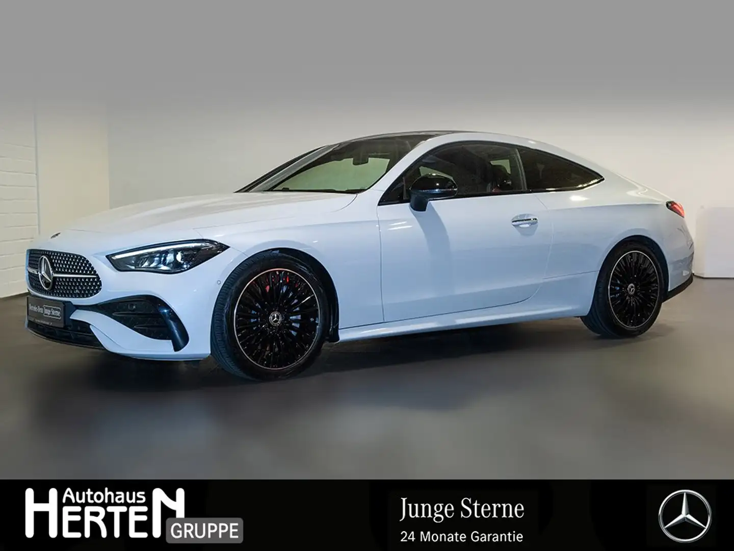 Mercedes-Benz CLE 180 Coupe+AMG-LINE ADV. PLUS+PANORAMA+NIGHT Weiß - 1