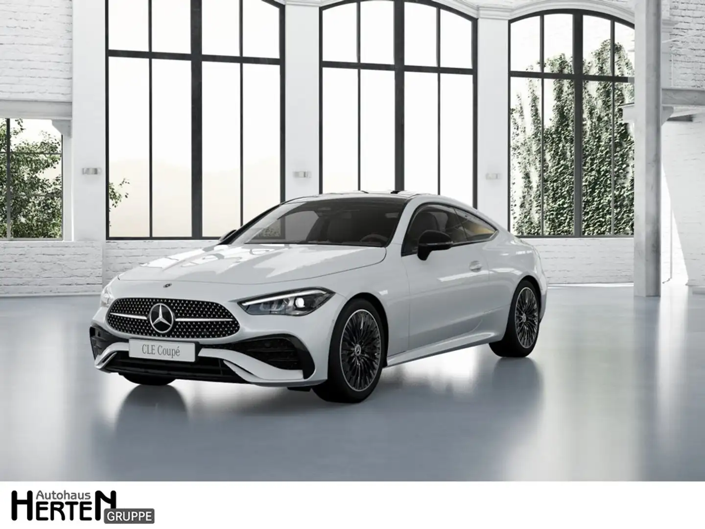 Mercedes-Benz CLE 180 Coupe+AMG-LINE ADV. PLUS+PANORAMA+NIGHT Weiß - 1