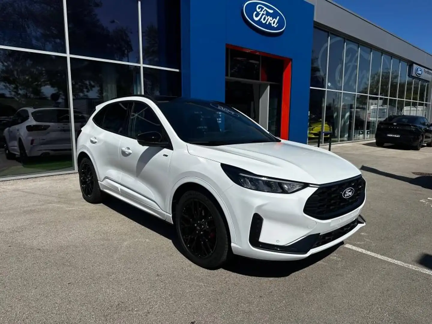 Ford Kuga 2.5 Duratec 180ch Hybrid FlexiFuel ST-Line X Power Blanc - 1