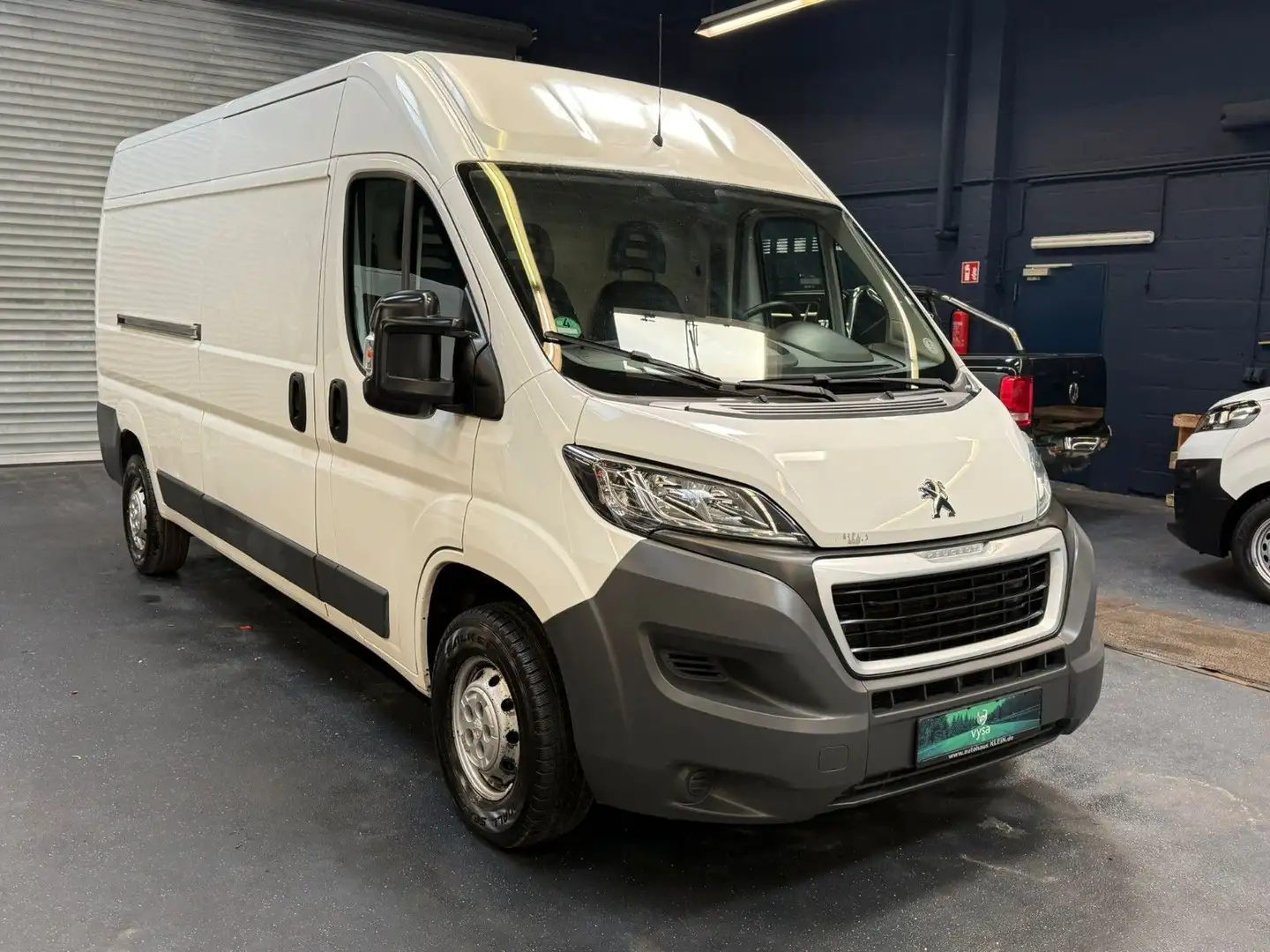 Peugeot Boxer Kasten L3H2 Klima Tempomat R-CAM AHK Weiß - 1