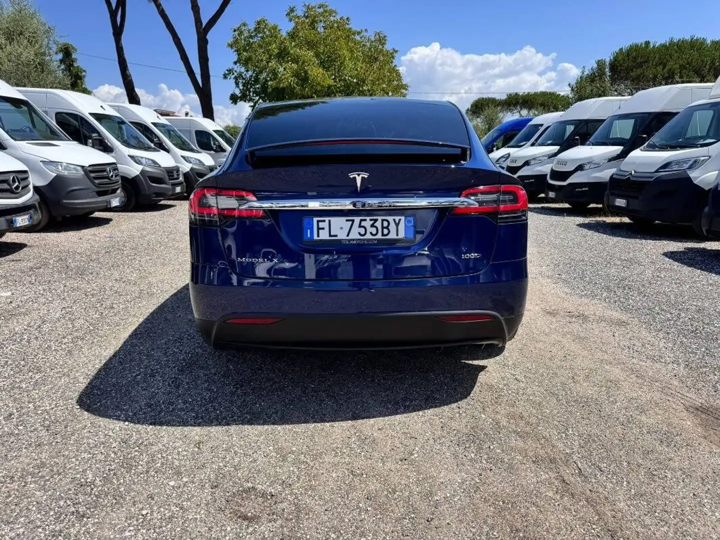 Tesla Model X Model X 100 D ALi Gabbiano Blauw - 2