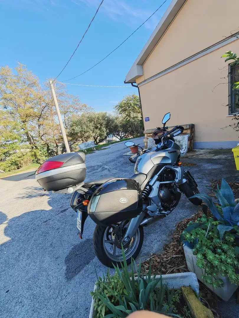 Kawasaki Versys 650 Argento - 2