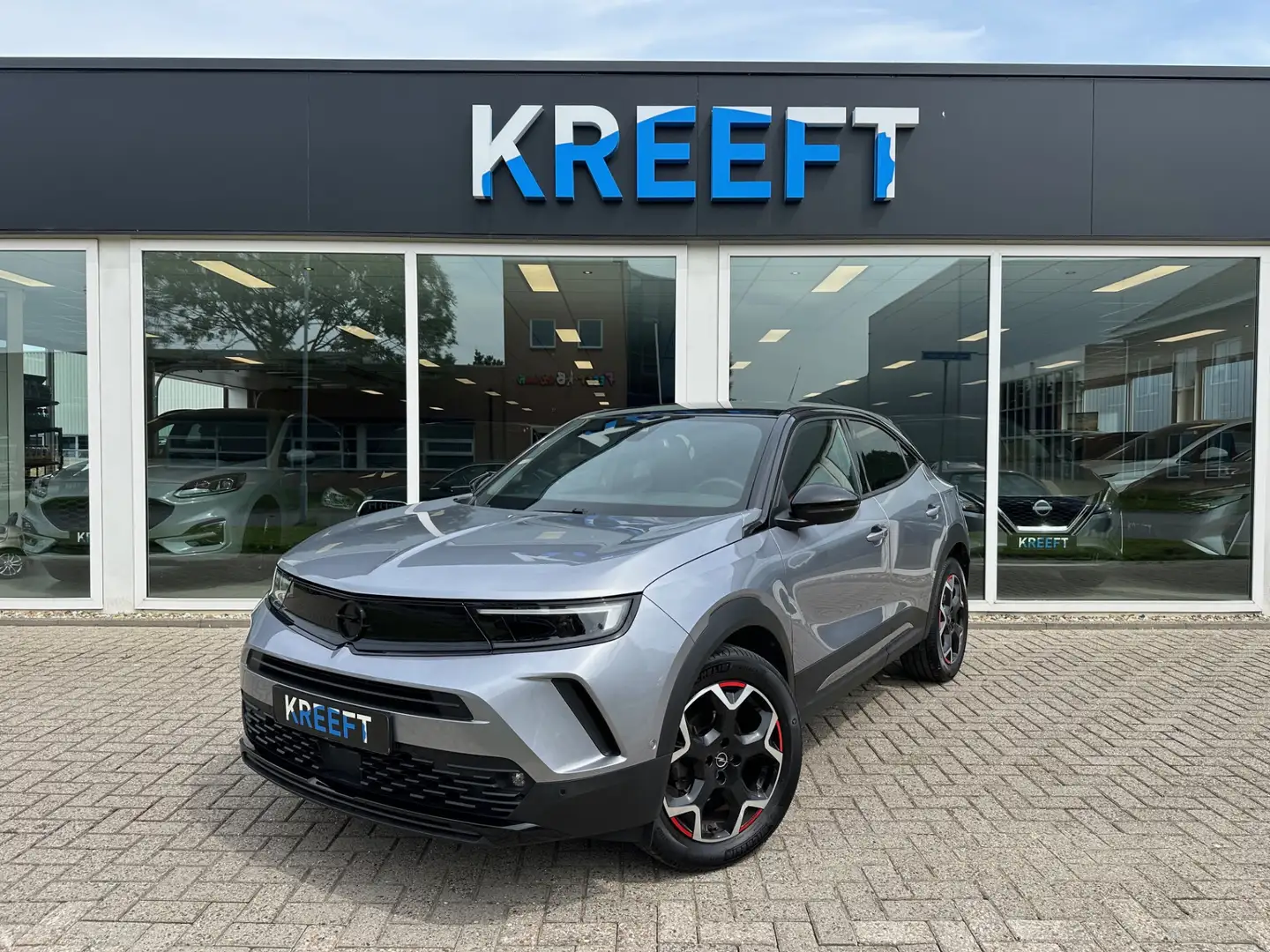 Opel Mokka 1.2 Turbo GS Line 1 jaar garantie! Grijs - 1