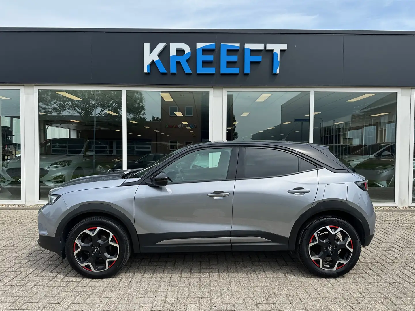 Opel Mokka 1.2 Turbo GS Line 1 jaar garantie! Grijs - 2
