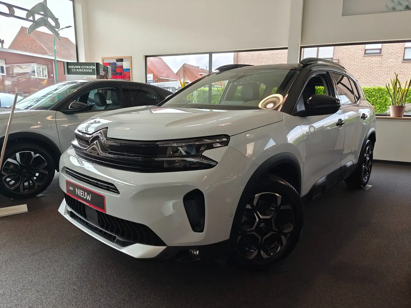 Citroen C5 Aircross 1.2 MHEV Max ë-DSC6 - NIEUW - Mild Hybrid Weiß - 1