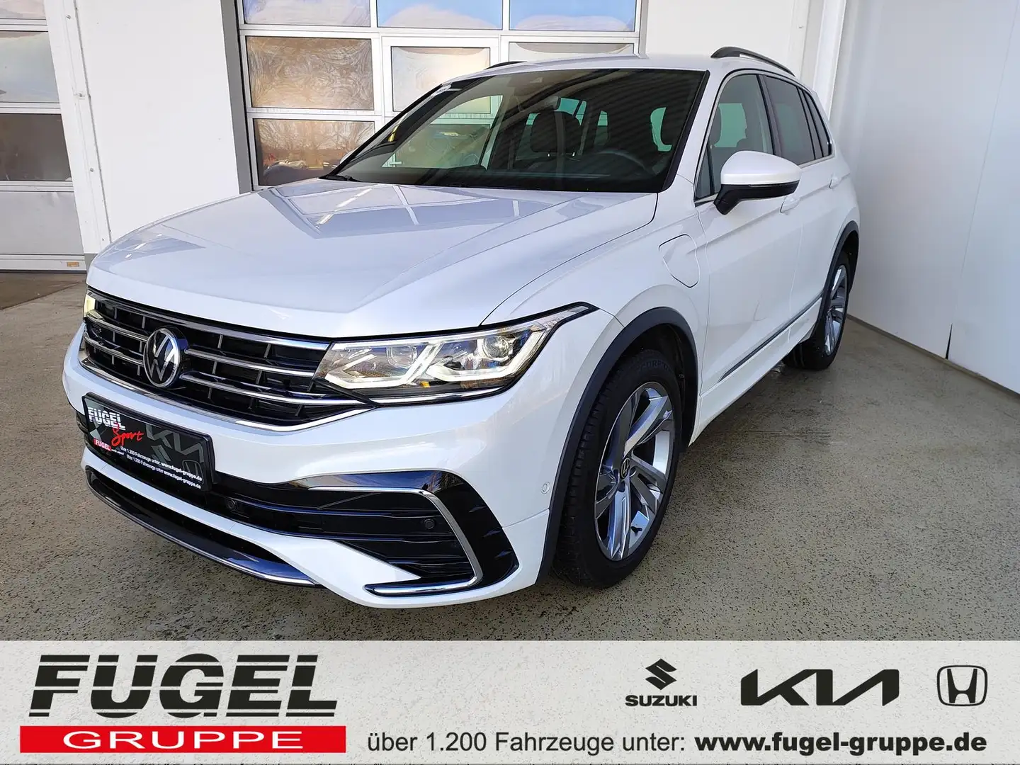 Volkswagen Tiguan 1.4 TSI R-Line eHybrid DSG LED|virt.Cock.|Navi|AHK Weiß - 1