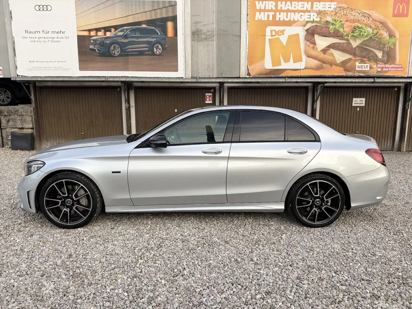 Mercedes-Benz C 300 C-Klasse C 300 de AMG Line Silber - 2