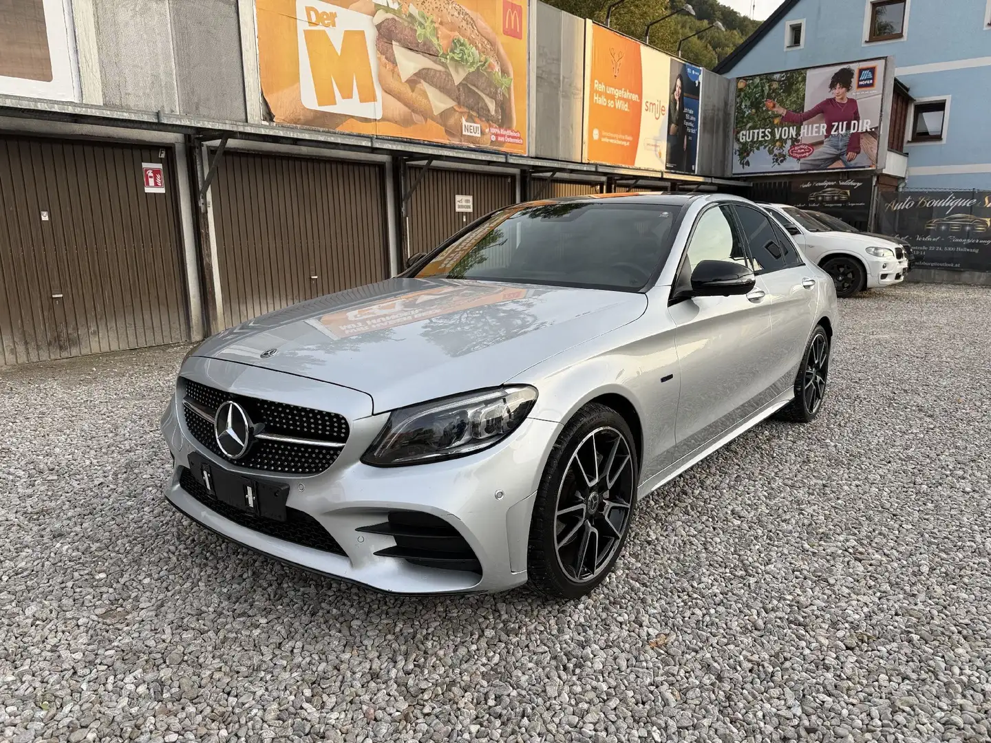 Mercedes-Benz C 300 C-Klasse C 300 de AMG Line Silber - 1