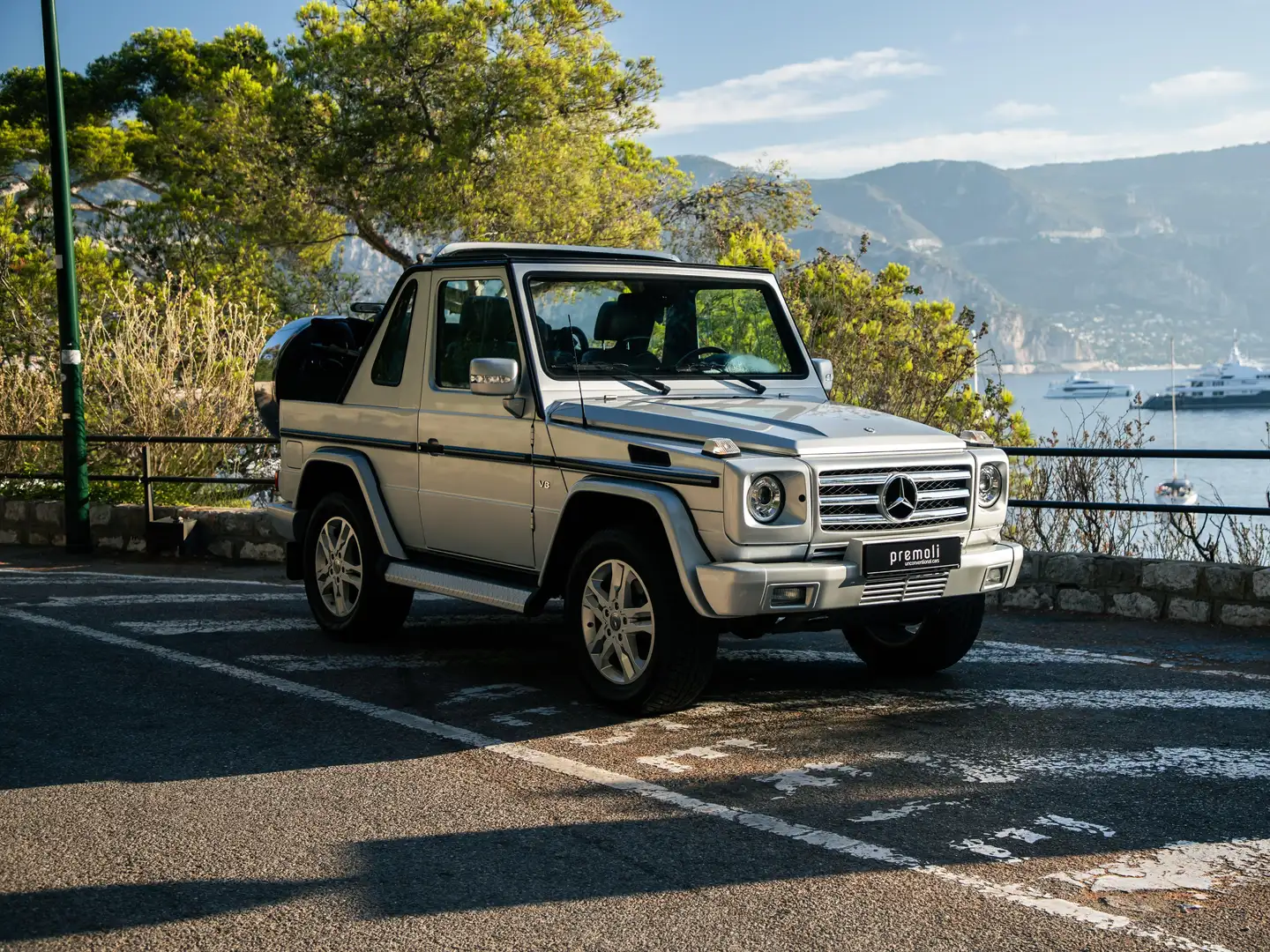 Mercedes-Benz G 500 Cabriolet Unipro/Pedane/Comand/SedRisc/Cerchu18" Plateado - 1