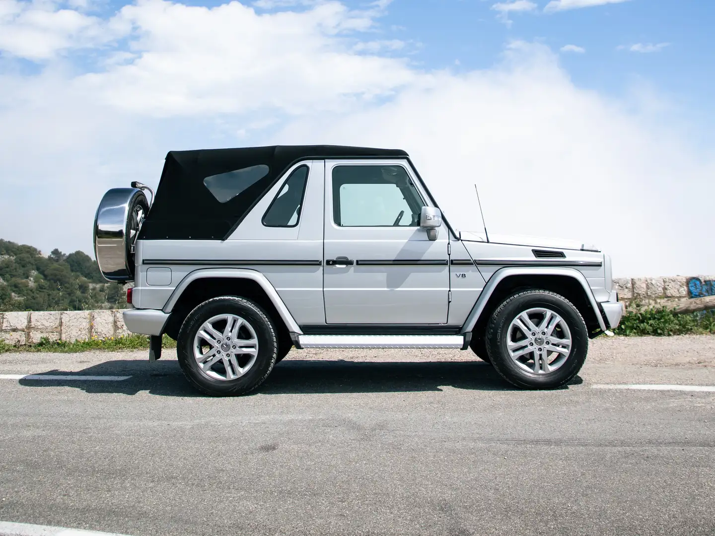 Mercedes-Benz G 500 Cabriolet Unipro/Pedane/Comand/SedRisc/Cerchu18" Argento - 2